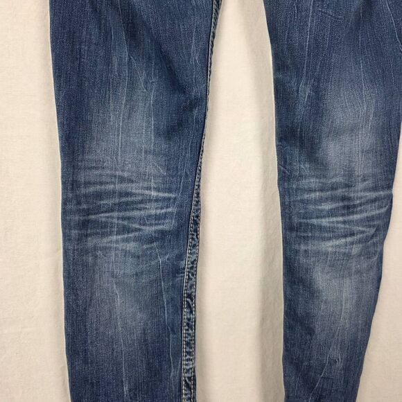 Big Star Liv Skinny Jeans 28R Distressed Medium Wash - Picture 7 of 12